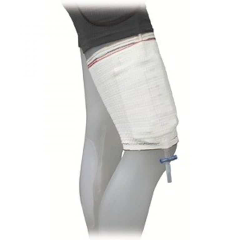 Care Fix Klettfixierstrumpf Beinbeutel-Halterung