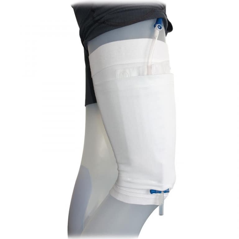 Care Fix Oberschenkelstulpe Beinbeutel-Halterung