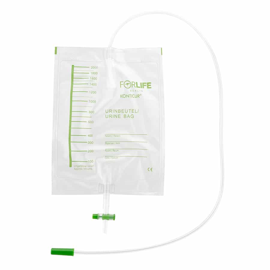 KONTICUR® Bettbeutel mit Ablauf unsteril