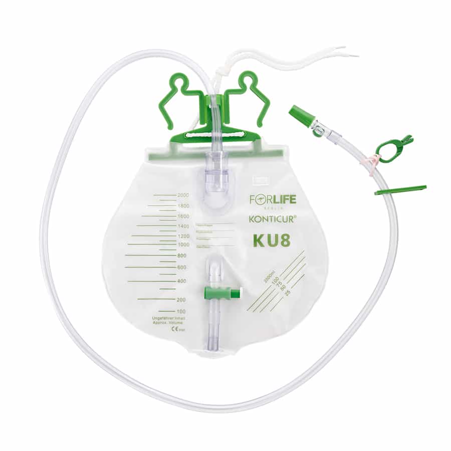 KONTICUR® Bettbeutel mit Tropfkammer steril